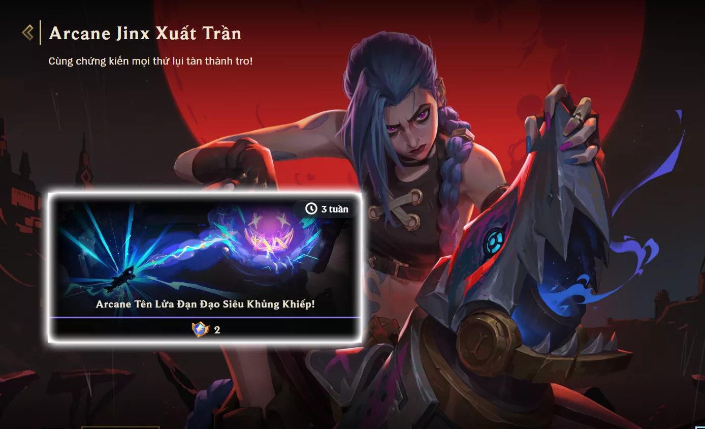 ACC TFT: Arcane Jinx xuất trần + Chưởng, trắng thông tin